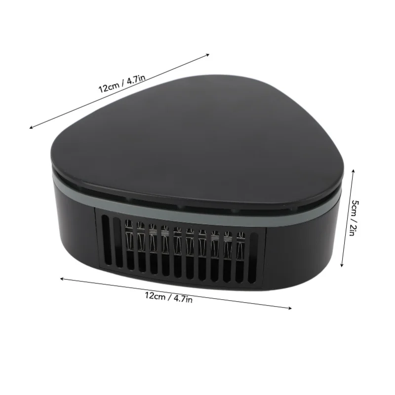 سخان سيارة 12 فولت 120 وات 2 تروس مروحة تسخين تبريد السيارة لإزالة الضباب وإزالة الجليد