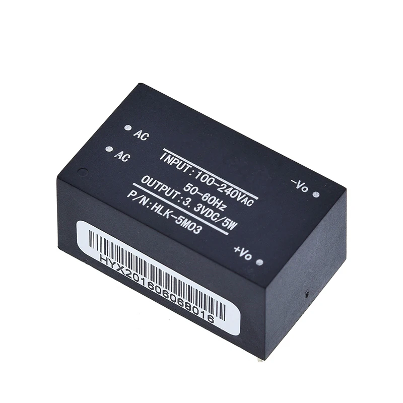 HLK-PM01 HLK-PM03 HLK-PM12 HLK-5M03/12 AC-DC 220V to 5V/3.3V/12V Mini Power Supply Module Intelligent Household Switch HLK-5M05.