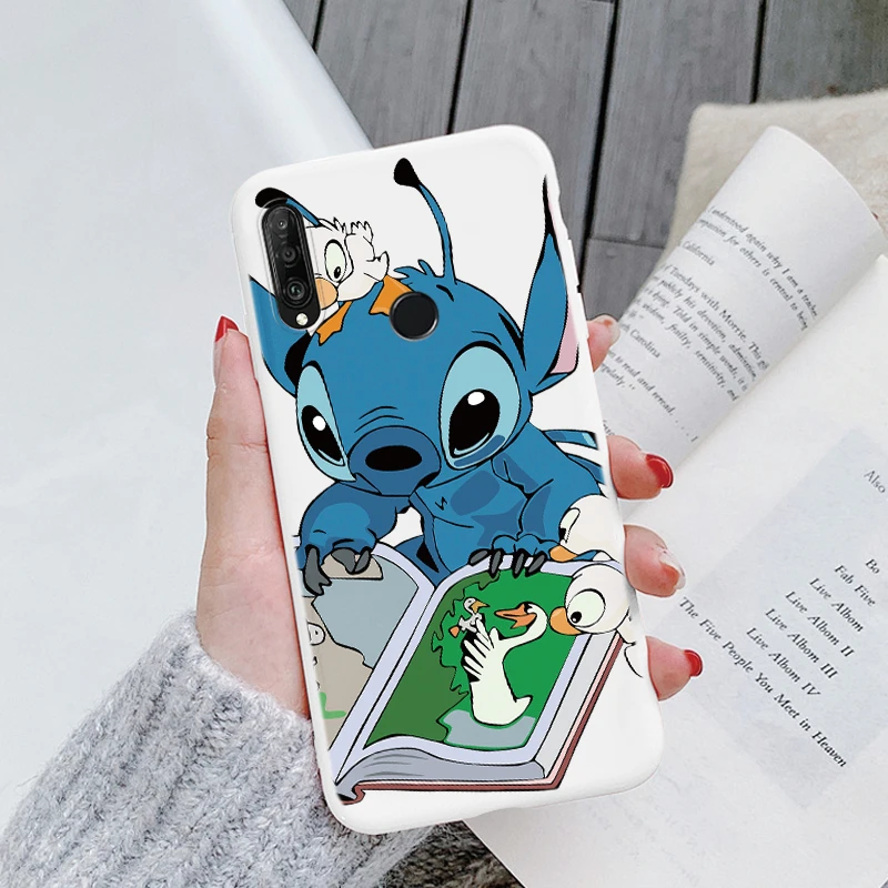 Stitch Abomination Phone For Honor 9X With Hole Y9 Prime 2019 P Smart Z Anime Cover For Huawei Y9 Prime Cartoon Shockproof Shell