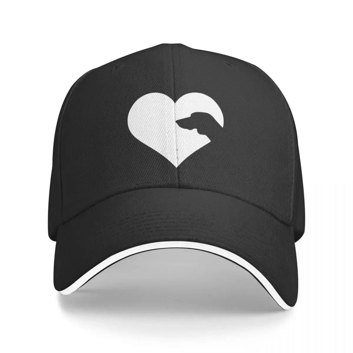 The Heart of the Treeing Walker Coonhound Lover Baseball Cap Trucker Cap Luxury Man Hat Streetwear Boy Child Women's