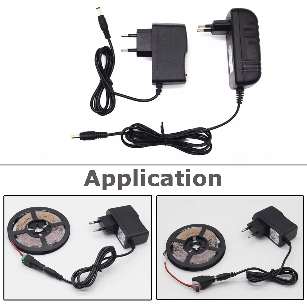 DC 12V Power Supply 1A 2A 3A 5A EU US UK Adapter LED Driver Switch Transformer AC 110V 220V to 12 Volt LED Strip Power Adapter image 5