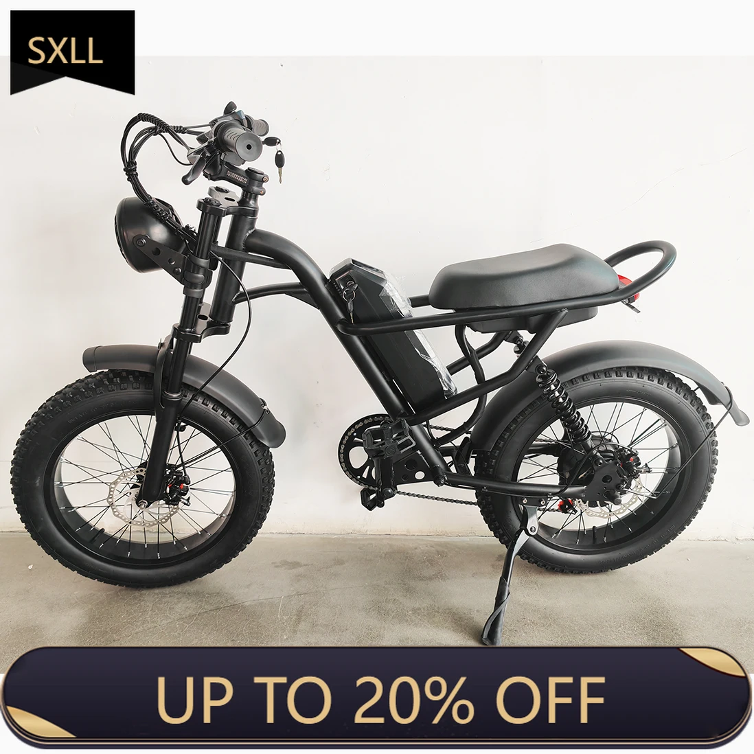 

SXLL 750W 1000W E MTB Battery 15Ah/48v Disc Brake Full Suspension Long Seat Off-Road Strong Frame Electric Bike