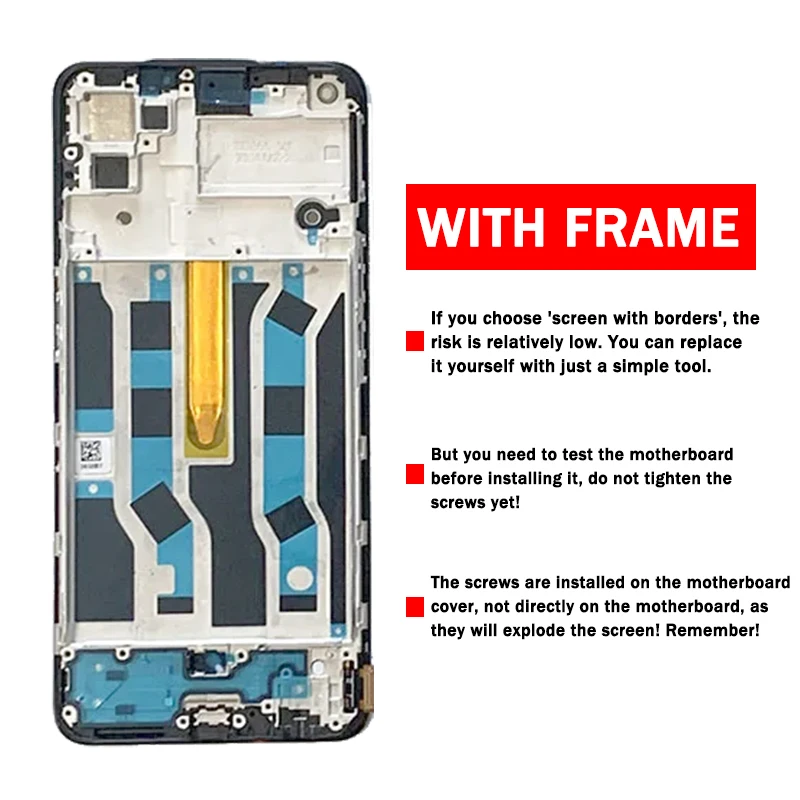 Super AMOLED For Oppo Reno6 CPH2235 LCD Display Screen Touch Panel Digitizer For Reno 6 5G CPH2251 Display Fingerprint