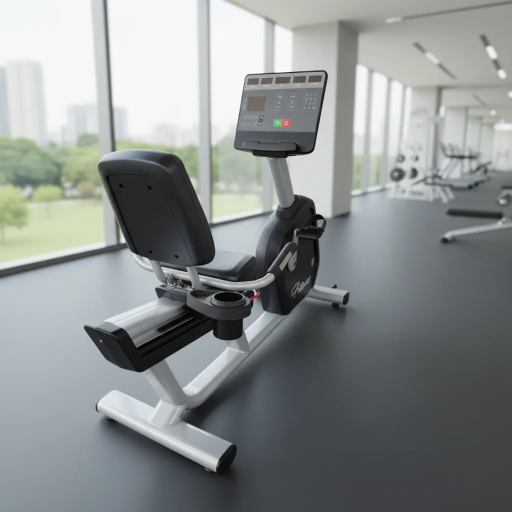 

Cardio Gym Equipment Recumbent Bike Machine for Gym Use Magnetic Brake System Elliptical Trainer