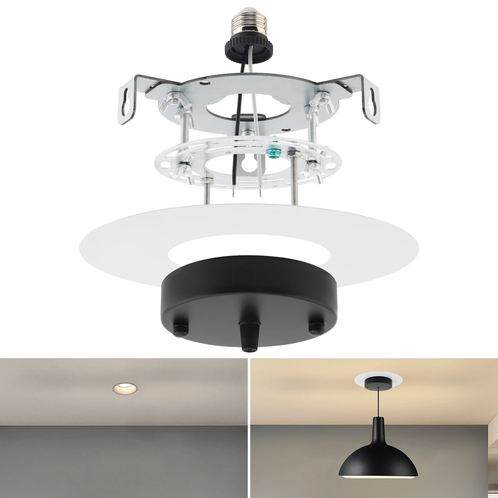 5 and 6 Inch Recessed Can Light Conversion Kit Recessed Light to Pendant Light Conversion Kit Pendant/Hanging Light Upgrade