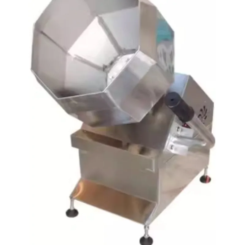 Commercial Stainless Steel Octagonal Mixing Machine Food Seasoning Blender For Snack Coating Marinating Powder Mixing Equipment