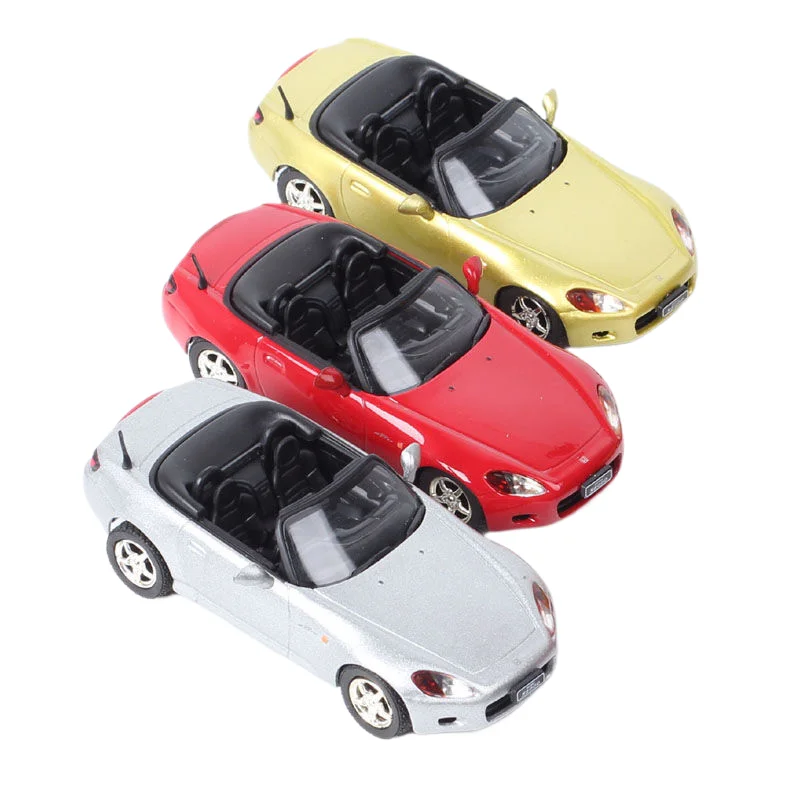 

Без коробки! 1/43 масштаб Макси автомобиль Honda S2000 трансформируемые Литые и игрушечные автомобили модели спортивных автомобилей игрушечные сувениры золотые детские