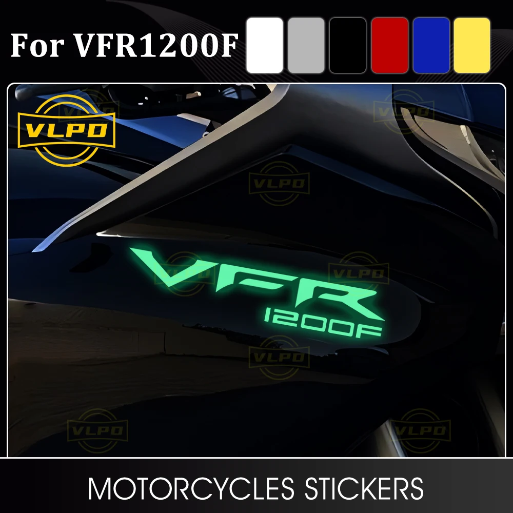 Motorcycle Glow Stickers Waterproof Decal for Honda VFR 1200F VFR1200 1200F VFR1200F 2010 2011 2012 2013 2014-2016 Accessories