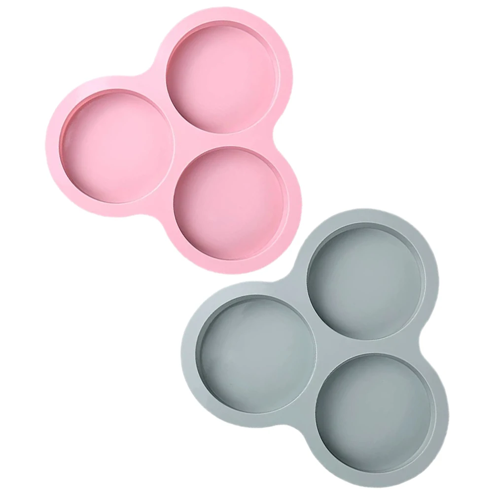 

2 Pcs Silicone Bakeware Set Kitchen Muffin Pan Cake Mold Chocolate Chip Muffins Silica Gel Cupcake Baking