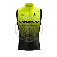 Megamo Cycling Vest Men Summer Breathable Road Sleeveless Cycling Jersey Motorcycle Vest Bicycle Sports Riding Windproof Vests