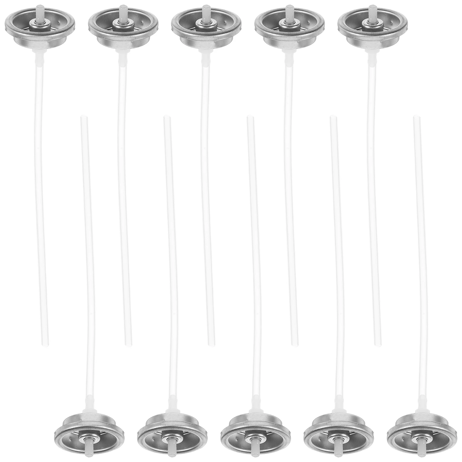 

10 pcs Universal Aerosol Spray Nozzle Set Plastic Replacement Valve Attachments For Spray Cans Airless Sprayer Tips Hose Adapter