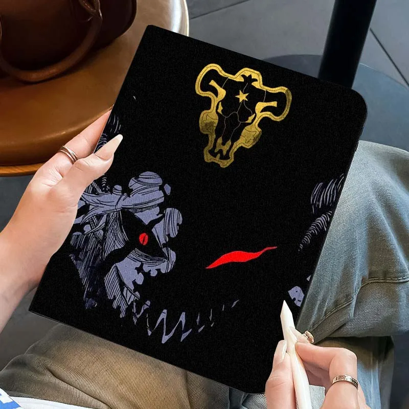 

Чехол для планшета Anime Black Clover Cool для iPad Pro Air Mini 1 2 3 4 5 6 7 7th 8th 9th 10. 11th 10.2 9.7 10.5 10.9 11 12.9