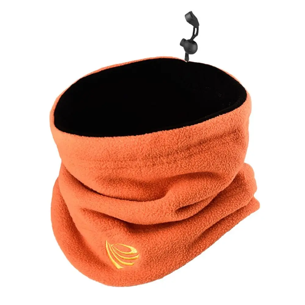 Men Women Camping Face Cover Ski Tube Scarf Half Face Mask Fleece Neck Gaiter Cold-proof Collar