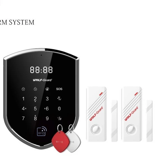 Wireless TuyaSmart  Home  WiFi 4G gsm   security  alarm  systems wifi