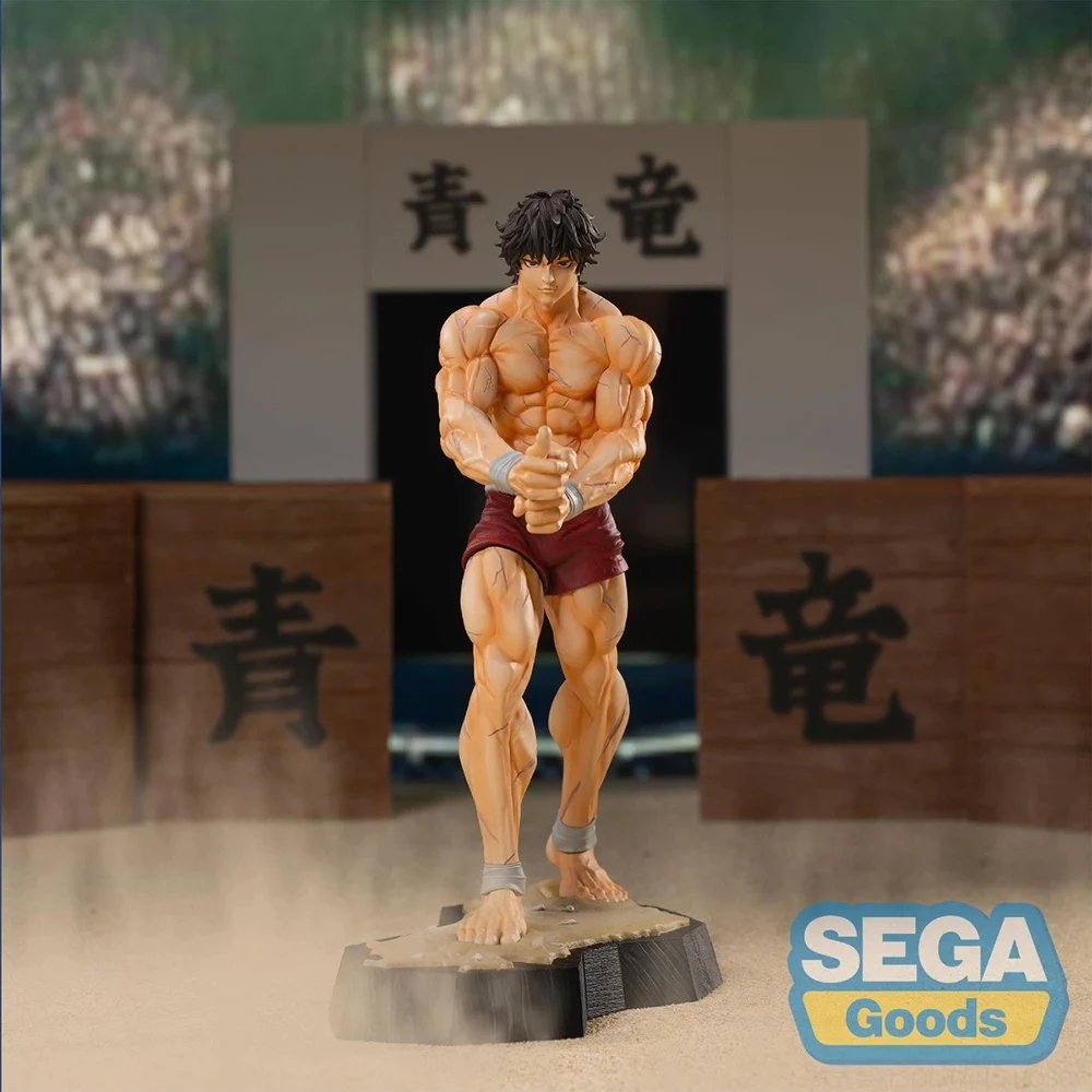 100% Original in Stock Sega Fave Luminasta Baki-Dou Hanma Baki Anime Figure Comic Figure Model Decoration Collection Gift