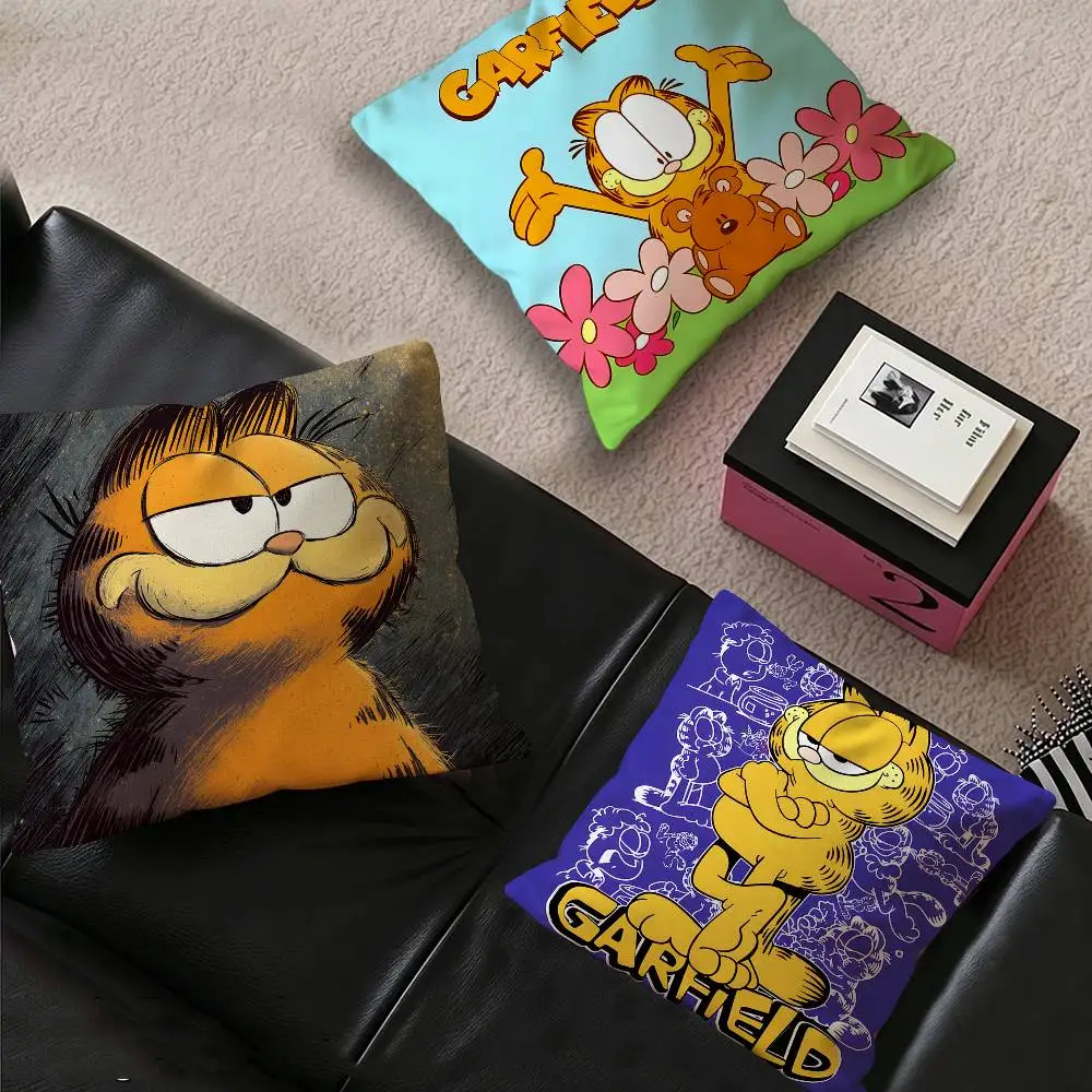 G-G-Garfields-Cute Pillow Cushion Cover Pillowcase Living Room Sofa Home Decor Customized
