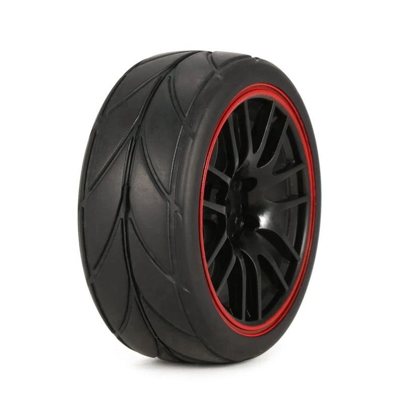 1/10 RC Racing Car Tires On Road Touring Drift Car Tire Wheel Dla Tamiya TT01 TT02 TA06 XV-01 PTG-2 HPI WR8 Kyosho HSP