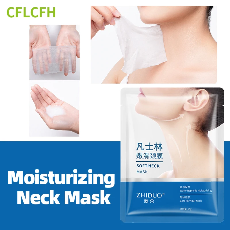 Neck Mask Hydrating Moisturizing Whitening Collagen Anti Wrinkle Anti-Aging Neck Tender Smoothing Lift Firming Patch Skin Care