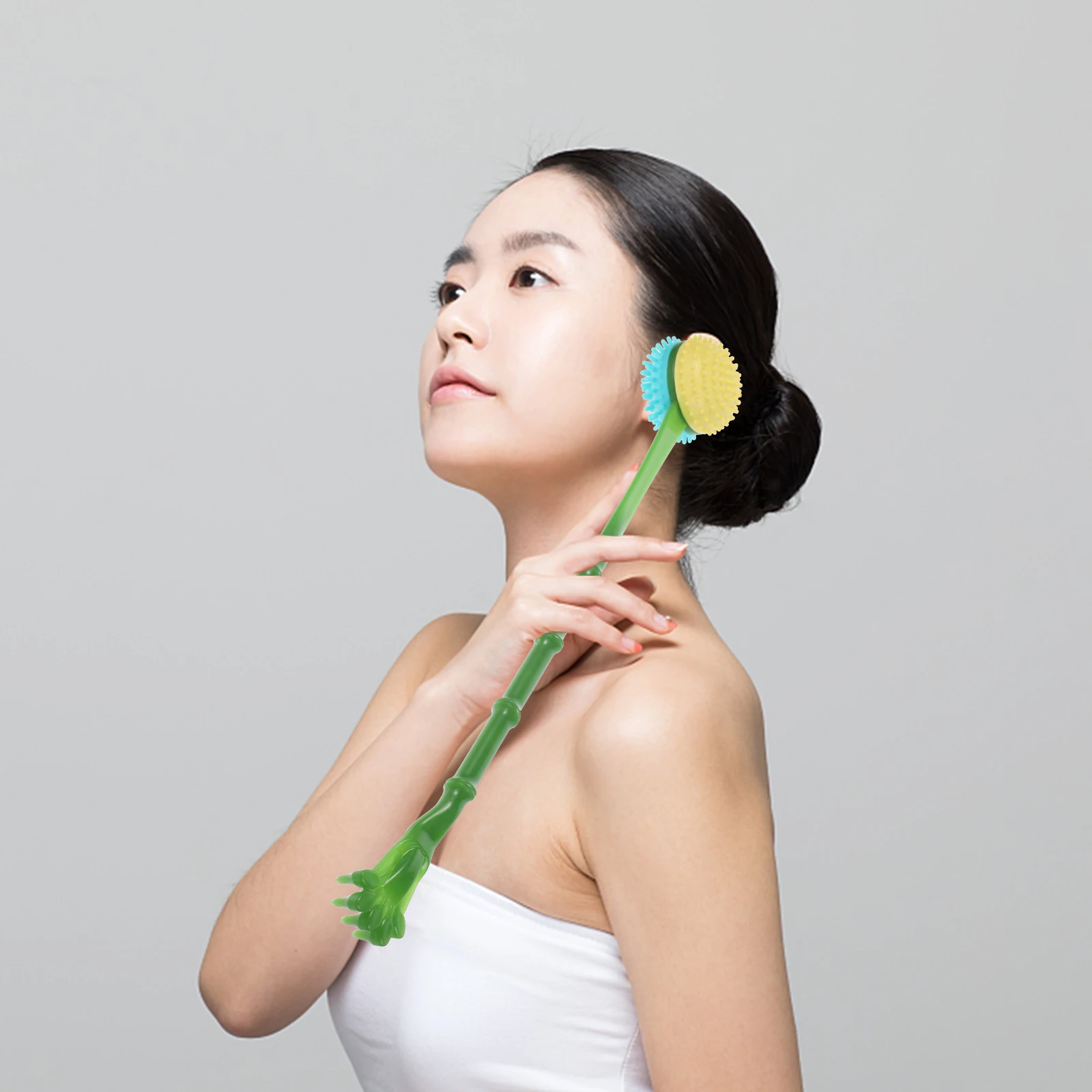 

1Set Knock Scratcher Massage Manual Design Body Head Neck Back Itchy Relief Tool Durable Plastic Stress Relaxing Massager