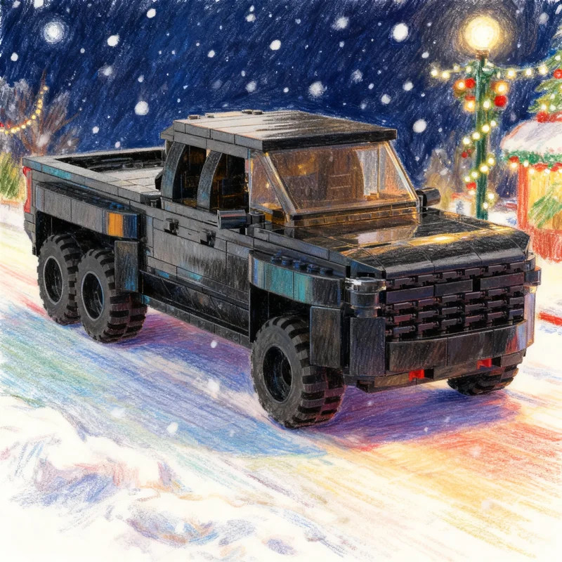 

428pcs MOC Hennessey Goliath City Champions Model Building Blocks Christmas Gifts Construction DIY Toy Creative Education