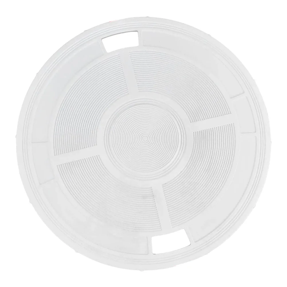 L4RW Series Skimmer Cap Replacement for Standard Round Pool and Spa Skimmer Housing Units Diameter 9-3/16 Inches
