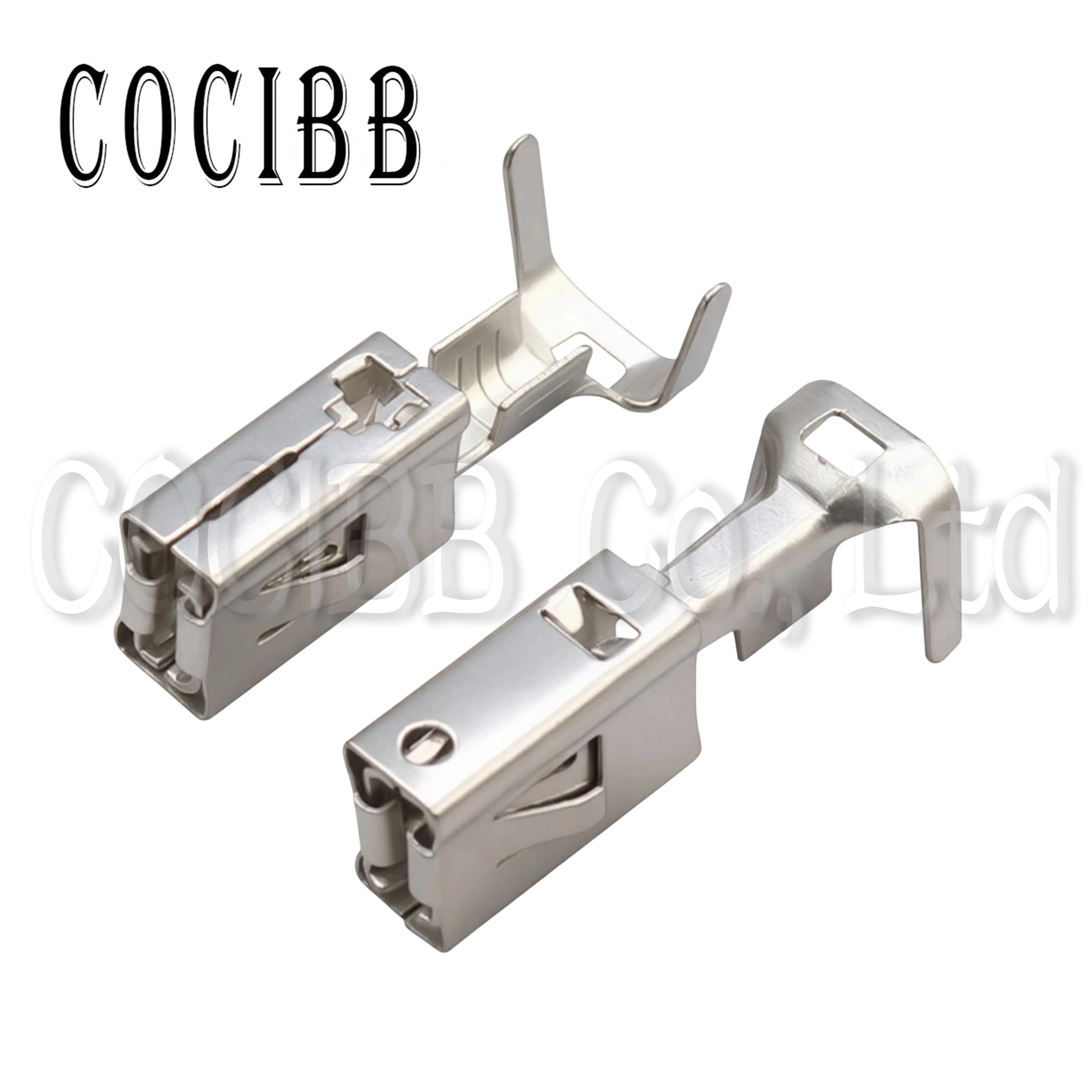 

20 Pcs 6.3 MM 1241414-1 1241416-1 Auto Crimp Wire Terminal Loose Car Connector Mental Pins