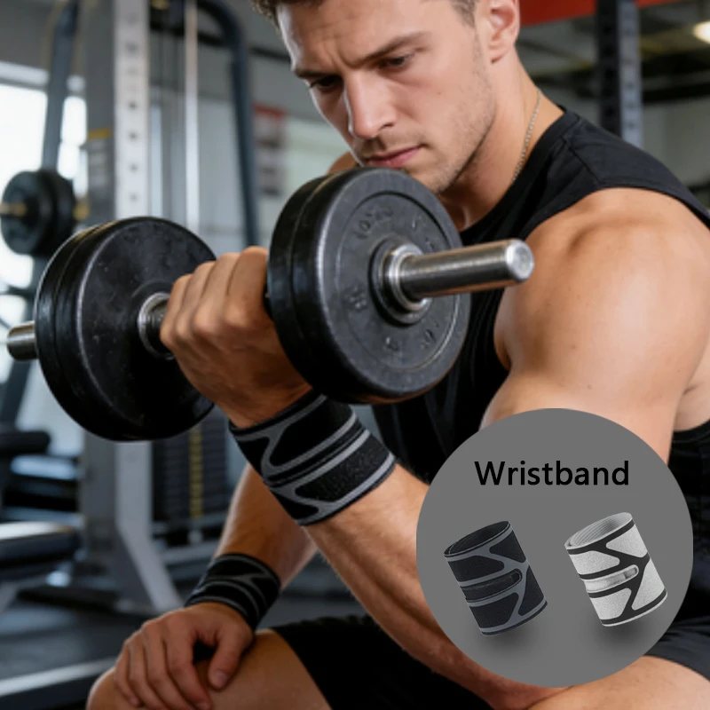 1pcs  Breathable Adjustable Wristband Support Compression Wrist Brace for Pain Relief, Secure Fit for Climbing, Weightlifting