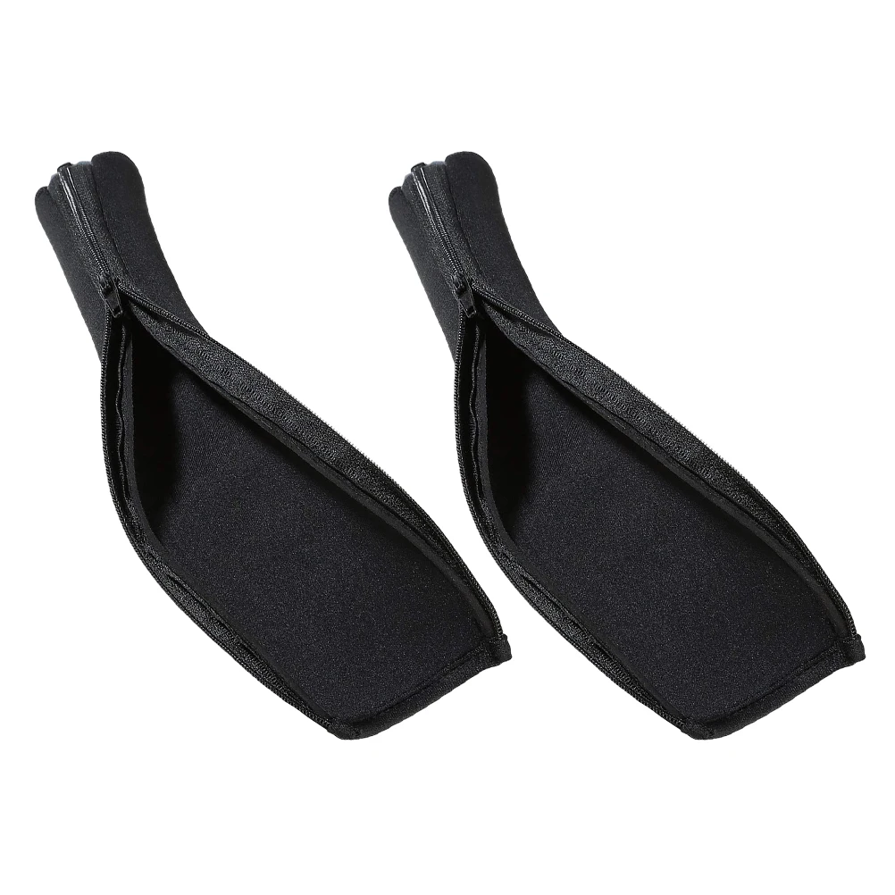 

2 Pcs Head Beam Protector Headphone Headband Cover Protective Case for Earphones Headphones Black Pads