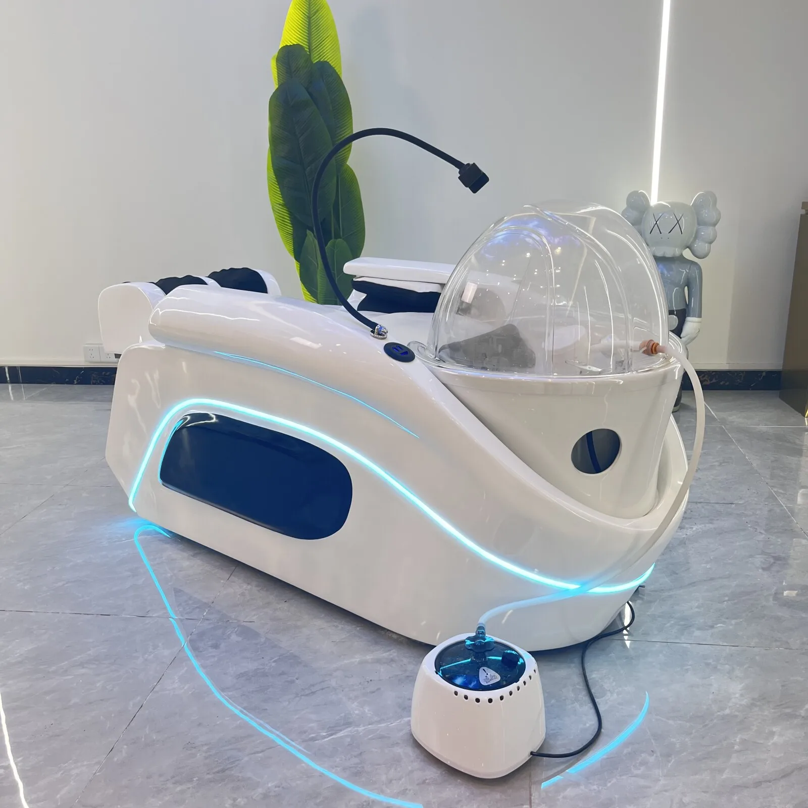 

Hair Washing Chair Modern Spa Head Salon Hair Washing Head Therapy Japanese Thai Shampoo Massage Bed