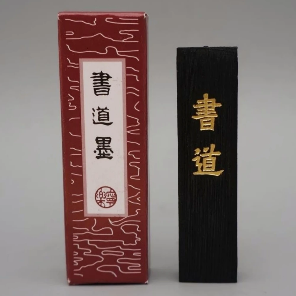 Shudao Kiefernruß-Tinte Chinesische Malerei- und Kalligrafiebedarf Tintenstift Tintenmahlstein Chinesische Tinte für Kalligrafie Tintenstein – Detail 8