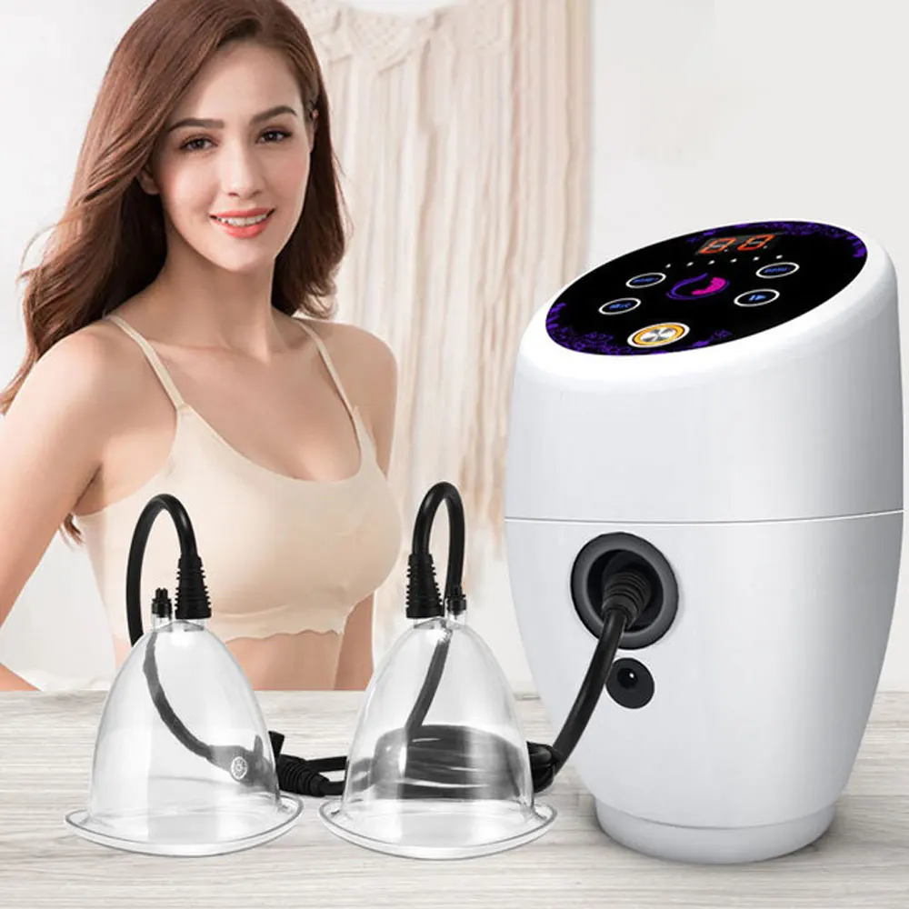 Vacuum Massage Breast Enlargement Buttocks Enlarge Machine Suction Cup Butt Lifting Vacuum Body Chest Massager Beauty Device