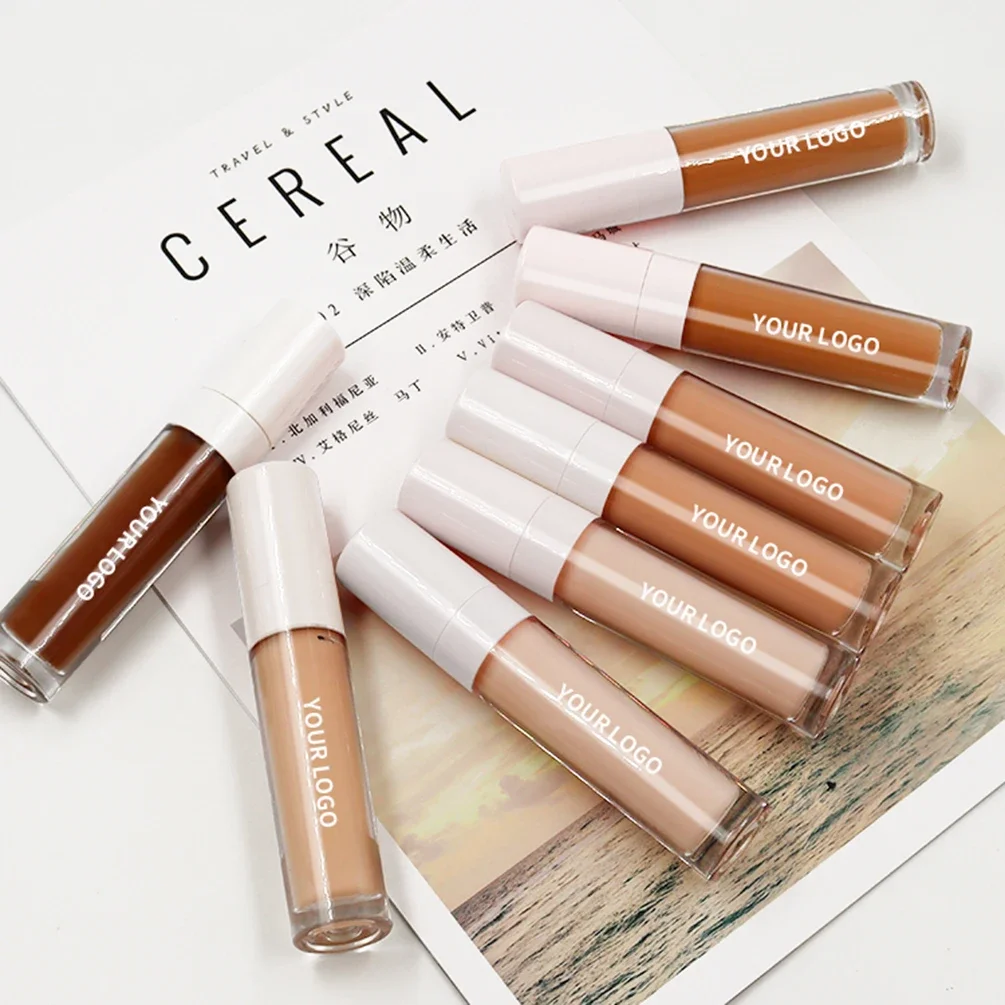 Private Label 21-color Liquid Concealer Custom Logo Long Lasting Cover Spot Acne Natural Contour High Coverage Makeup Wholesale