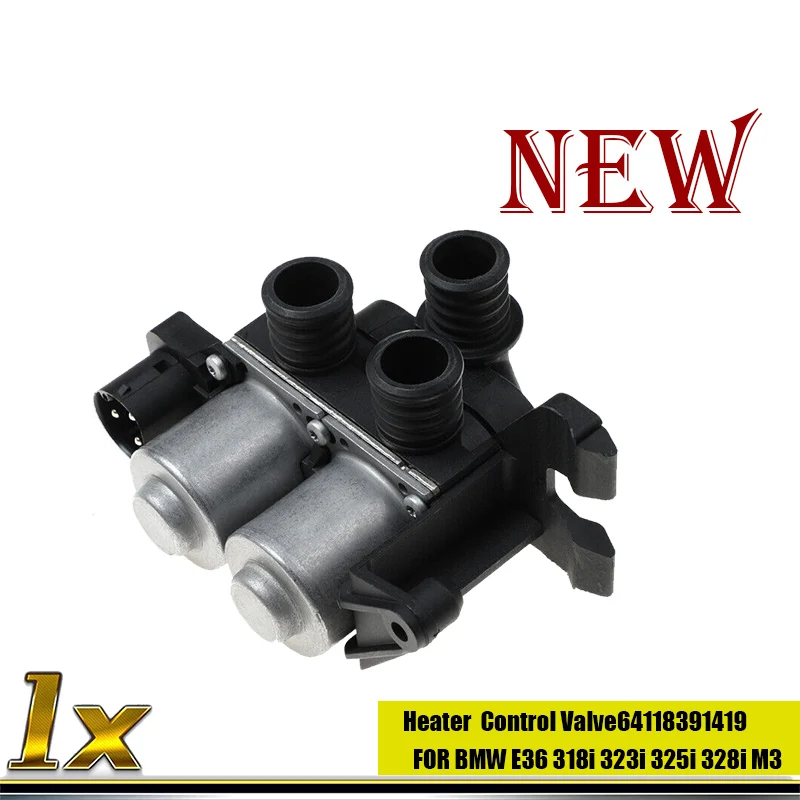 64118375792 64118391419 Car Heater Control Water Valve For BMW E36 318i 323i 325i 328i M3 1995-1999