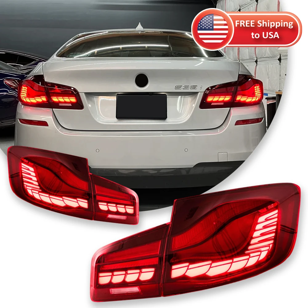

TYPY Car Lights For BMW 5 Series F10 F18 Taillight 2011-2017 LED Projetor Tail Lamp Daytime Running Light Automotive Accessories