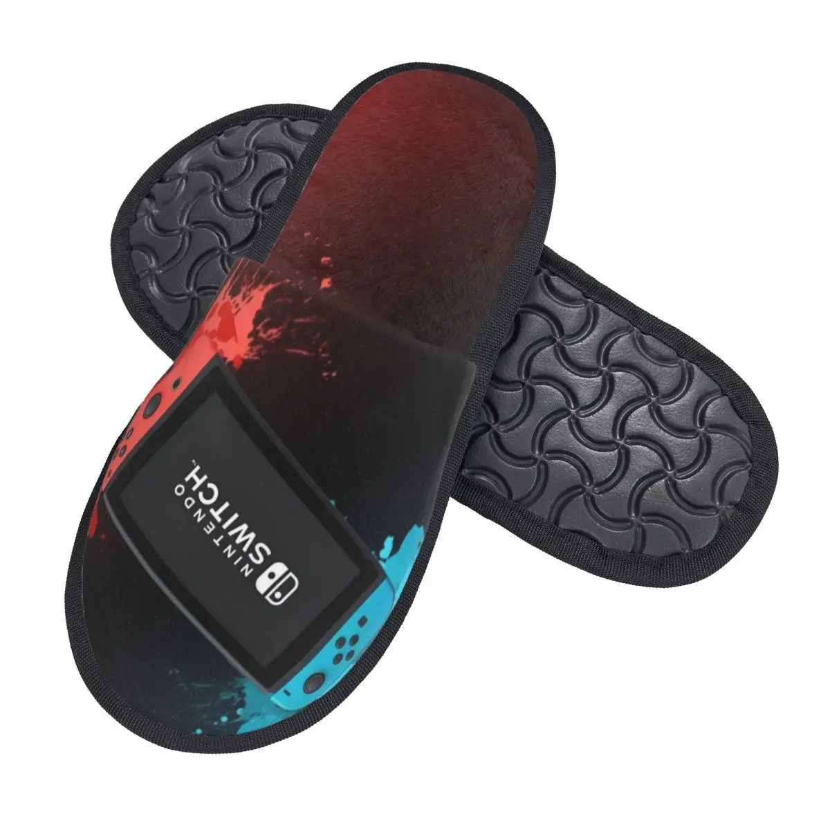 Custom Gamer Gaming Controller House Slippers Women Soft Memory Foam Video Game Lover Gift Slip On Hotel Slipper Shoes