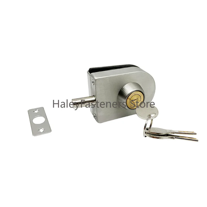 5pcs Luxury glass door lock,Single glass door lock,stainless steel glass lock