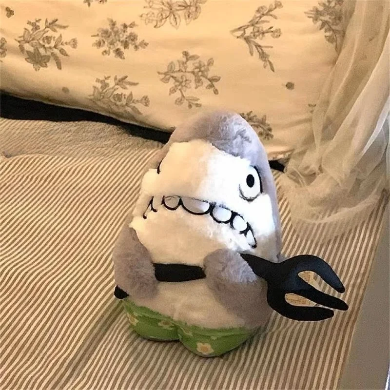 1pcs Shark Doll New Cartoon Cute Backpack Pendant High Beauty Birthday Gift for Boys and Girls Plush Keychains 키링 인형 키링