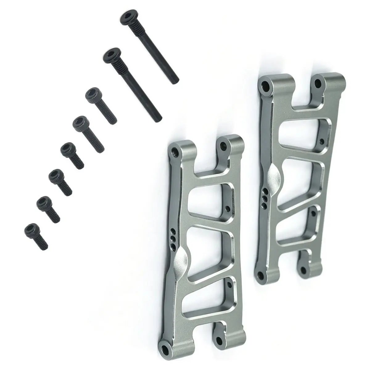 (A30I] Metal Front Rear Upper Lower Arms for 1/16 Mini Kraton Metal Upgrade Parts Kit RC Car Accessories D