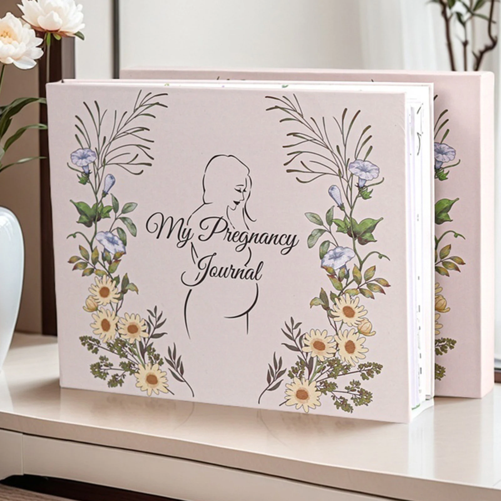 

Pregnancy Record Books A4 Coil Notebook For Pregnant Women With Clear Classification And Convenient Writing