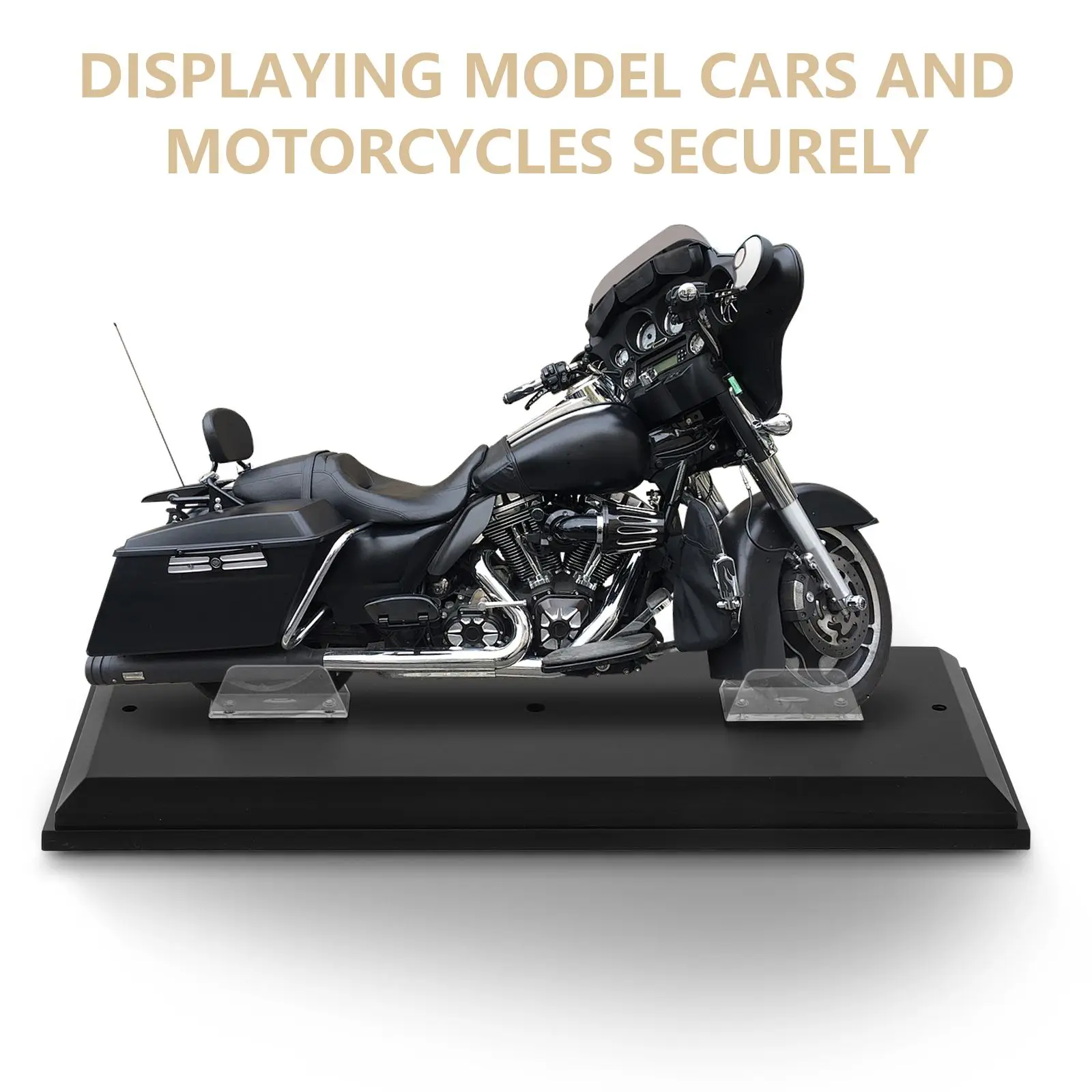 Motorcycle Model Display Base Plastic Stand for 1 12 Scale Cars Action Figure Holder Flight Stands Storage Shelf Case