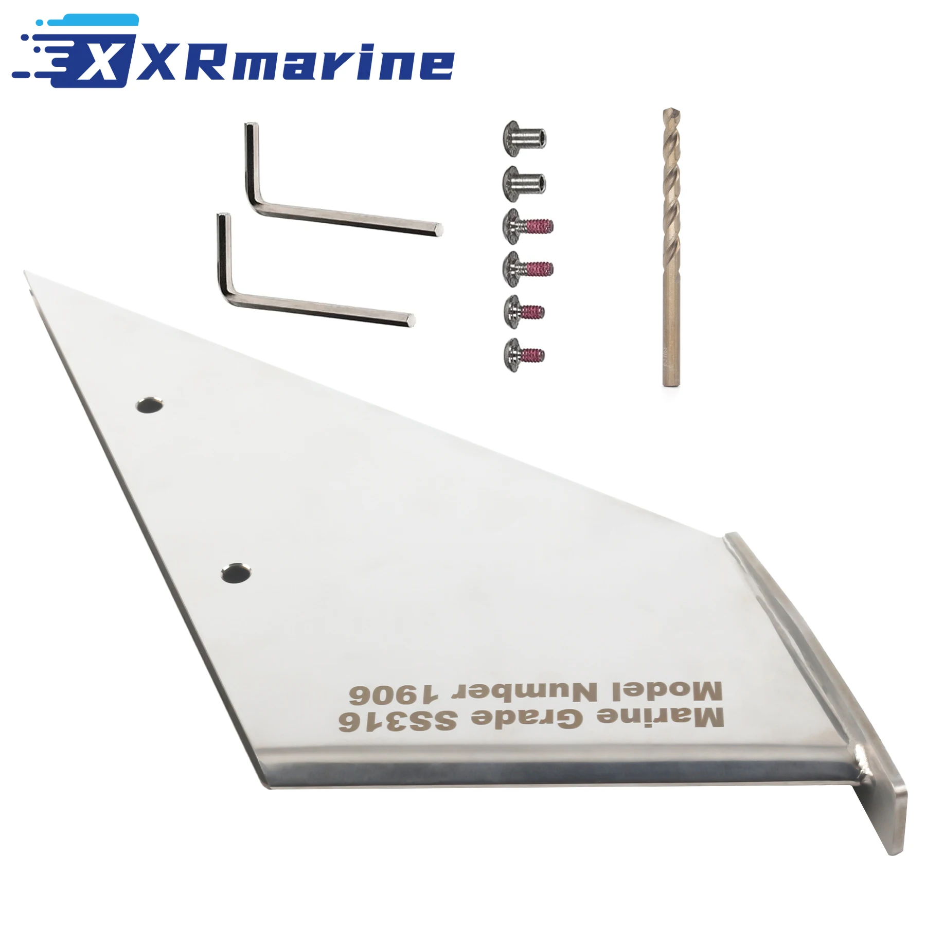 Skeg Guard Skeg Protector Fit for Mercury, Force, for Honda Nissan Tohatsu 75-90hp 4 stroke 27071