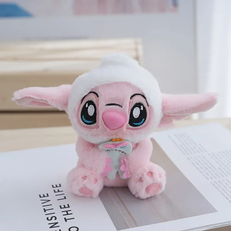 Hot Sales Stitch Pluche Pop Sleutelhanger Zachte Rugzak Hanger Kawaii Anime Home Decor Paar Levert Leuke Meisjes Jongens Verjaardagscadeau