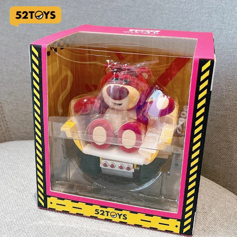

52TOYS Клубничный медведь, ограниченная серия, слепая коробка, серия флип-грузовиков, милый медведь, настольное украшение, модная коллекционная игрушка в подарок