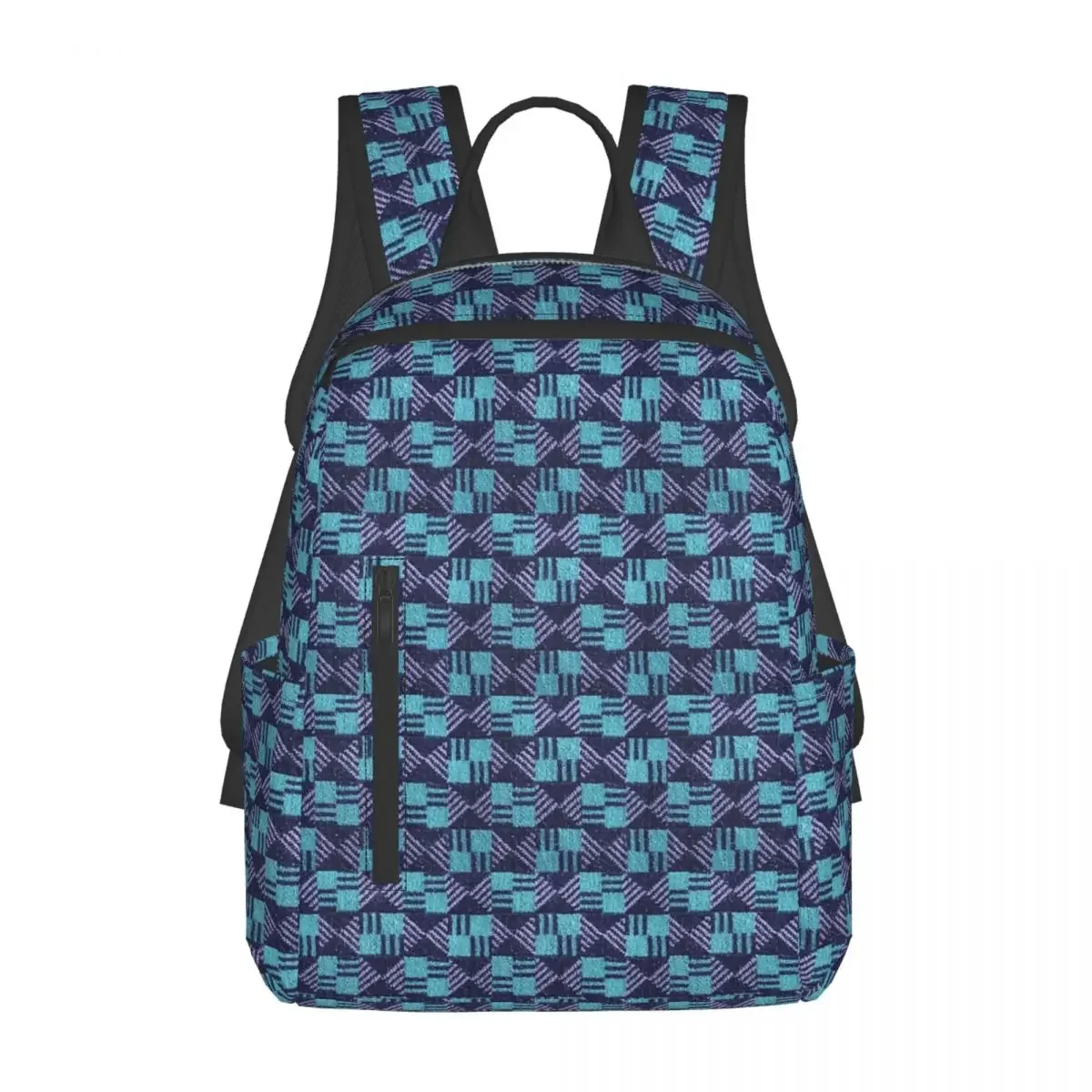 Waterloo And City Line - London Underground Seat Cover Moquette Backpack Daypack BookBag School Bag Shoulder Bags for Men Women