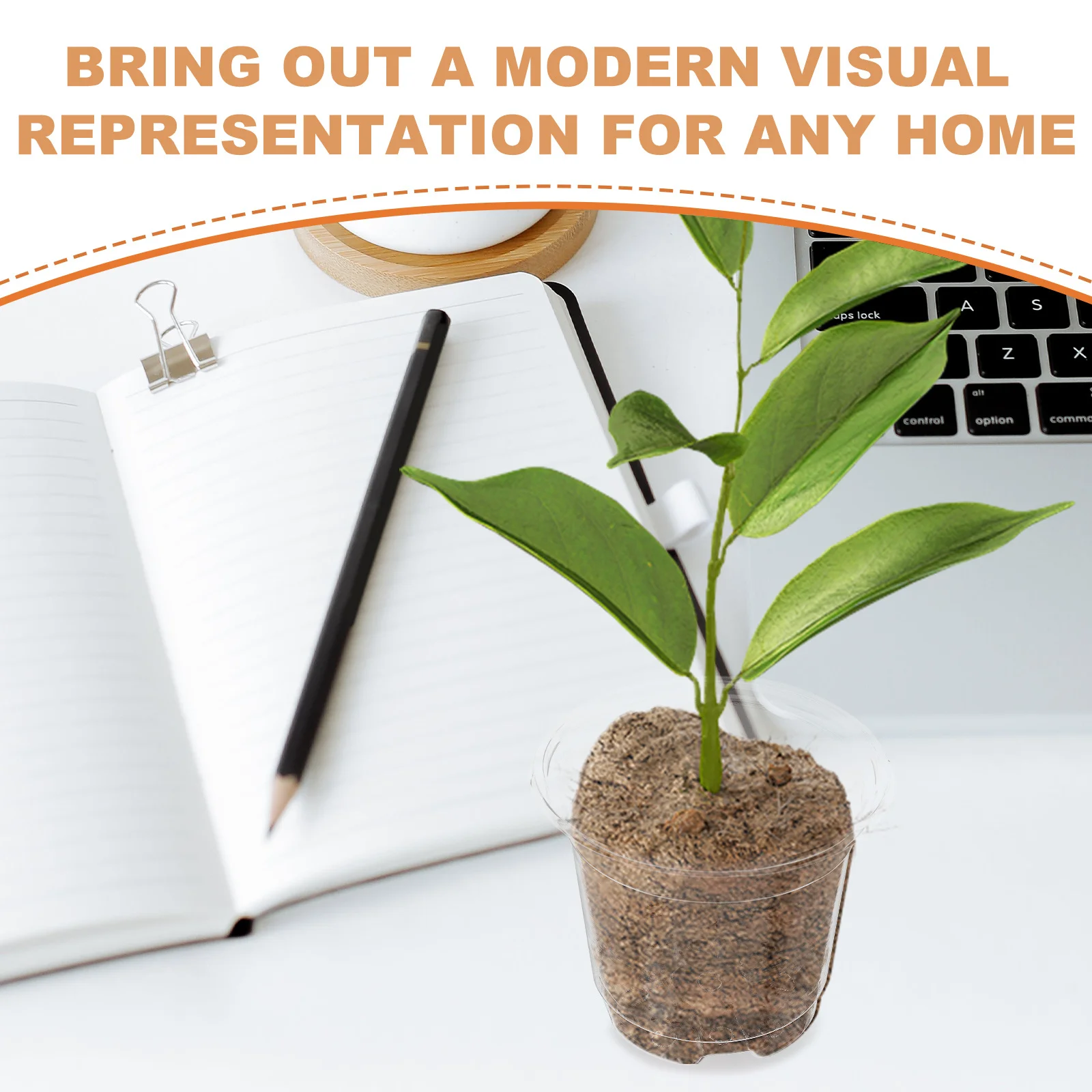 

20pcs Transparent Seedling Cups Drainage Holes Lightweight Pet Plant Pots For Indoor Outdoor Gardening Nursery Containers