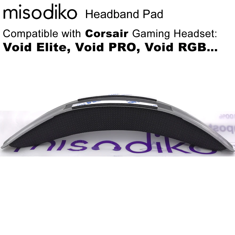 misodiko Headband Pad Replacement for Corsair Void RGB Elite Pro Gaming Headset