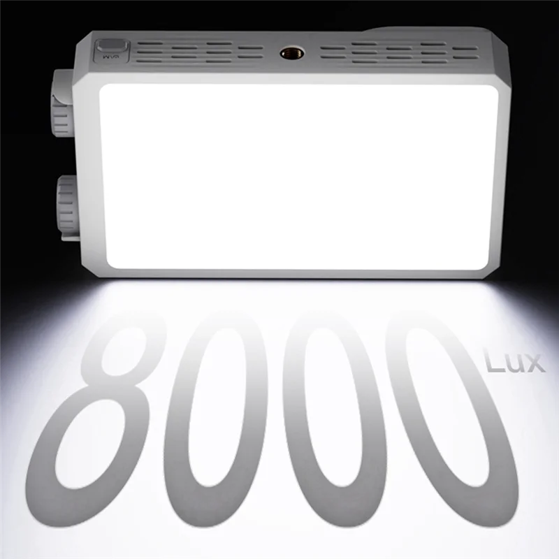 25W Video Camera Light RGB Full Color Pocket Mini Portable Outdoor High Brightness Fill Light Fan Cooling Dimmable