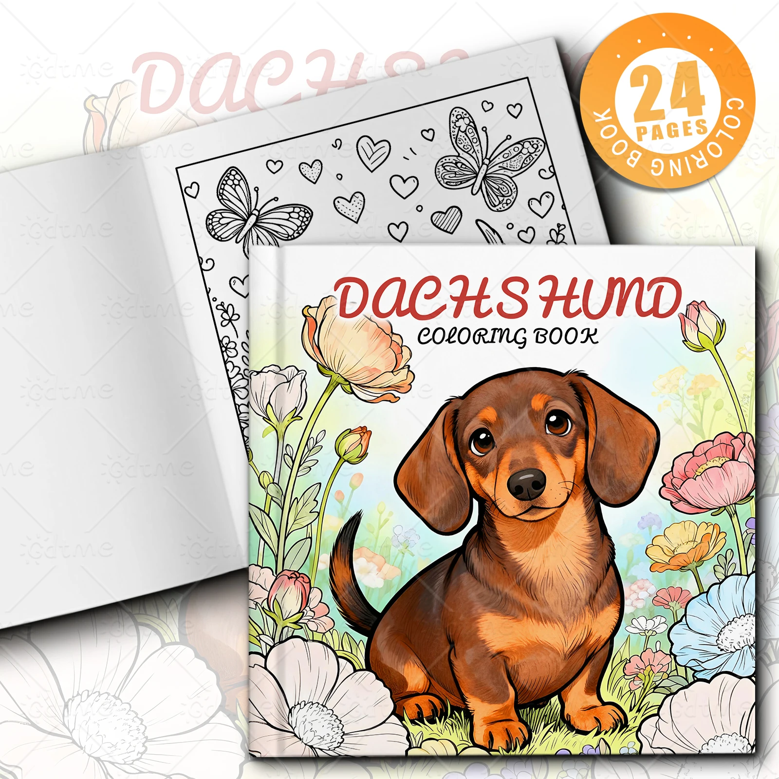 Dachshund Coloring Book For Adults And Teen Featuring Cute Cozy Daily Activities For Relaxation (Cozy Spaces Coloring)