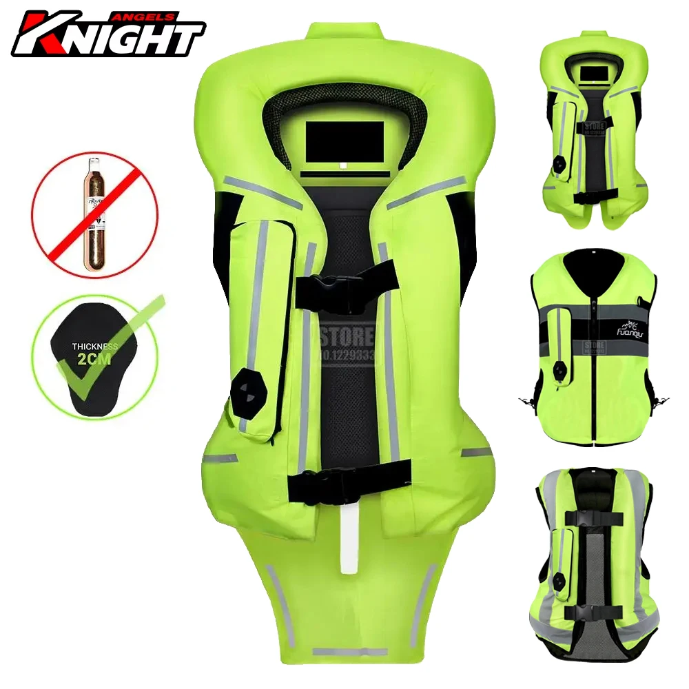 

New Men Motorcycle Jacket Motorcycle Air Bag Vest Moto Air-bag Vest Motocross Racing Riding Airbag System Airbag CE Protector