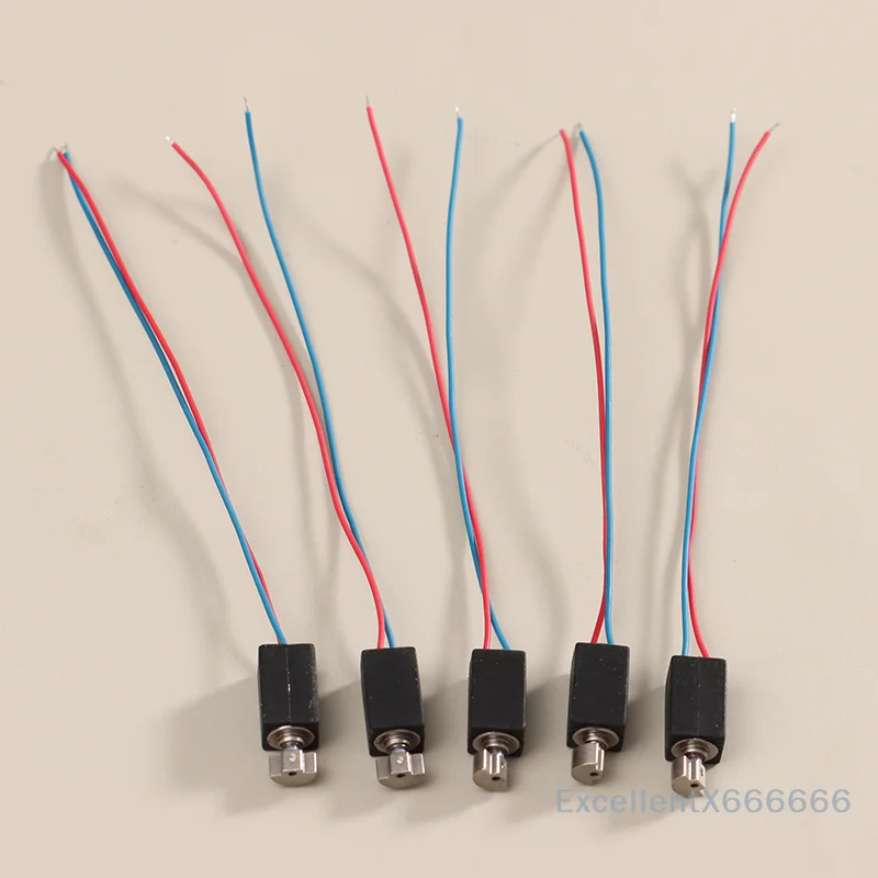 

5Pcs 4mmx8mm 0408 Mini Micro Vibration Motor DC 3V Coreless Motor with Eccentric Wheel for DIY Massager Toy Hollow Cup